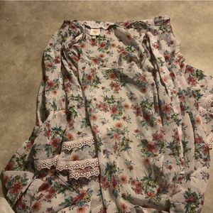 Floral cover up